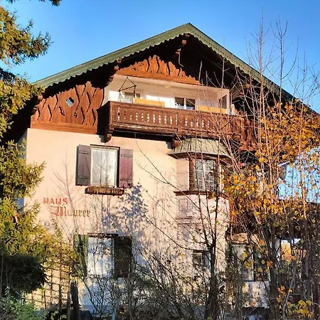 Gemuetlicher Alpspitzblick Апартаменты